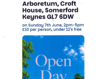 Parkinson's UK Open Day at The Millennium Arboretum, Croft House, Somerford Keynes